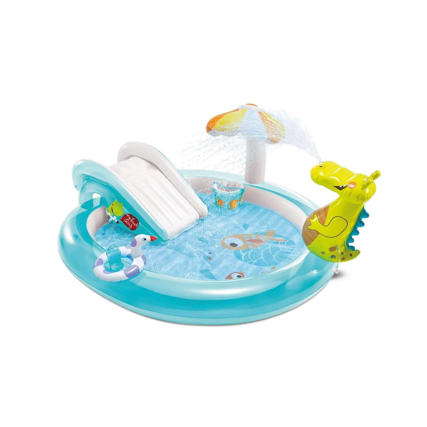 Deciji bazen INTEX sa toboganom 201x170x84cm