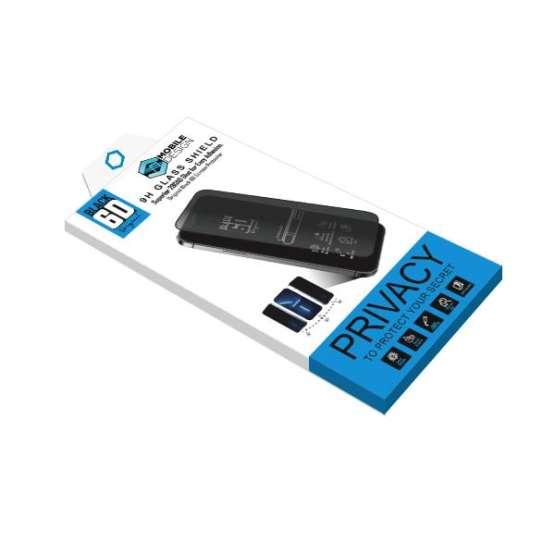 Folija za zastitu ekrana 6D PRIVACY GLASS za Iphone 15 Plus (6.7) crna