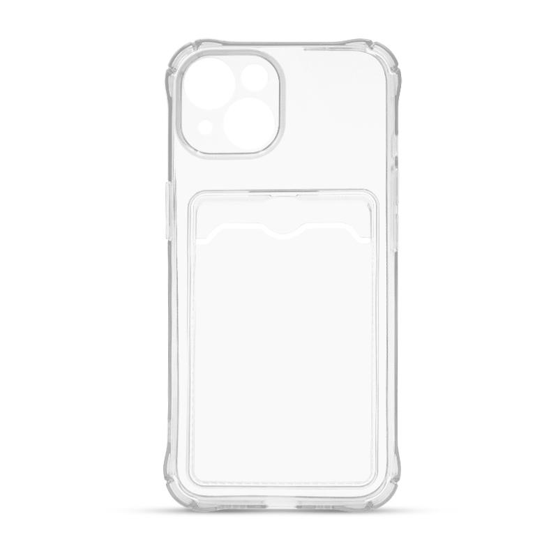 Futrola CLEAR WALLET za Iphone 14 bela