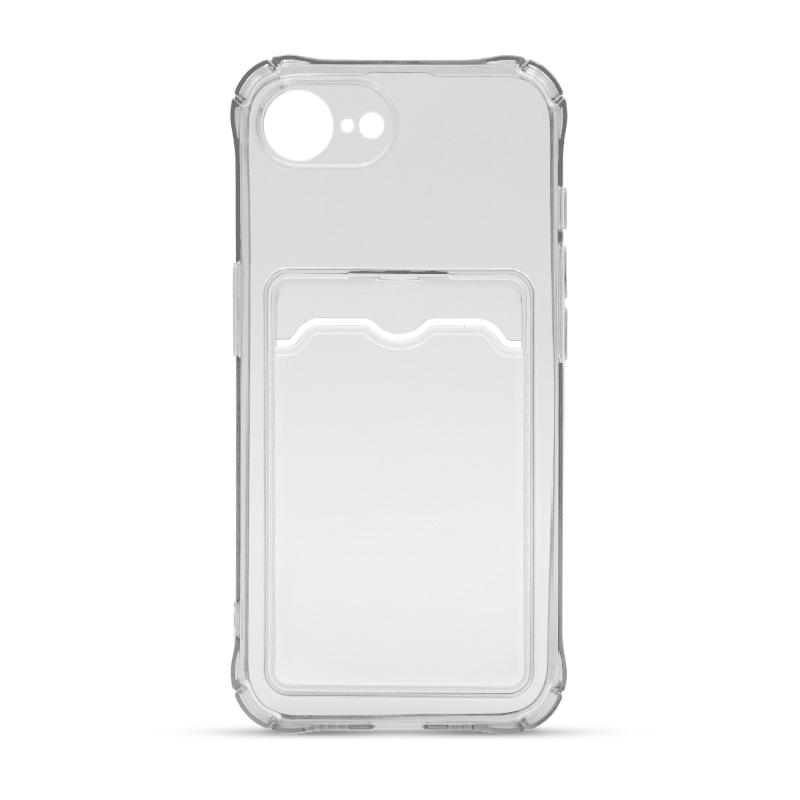 Futrola CLEAR WALLET za Iphone 16E crna