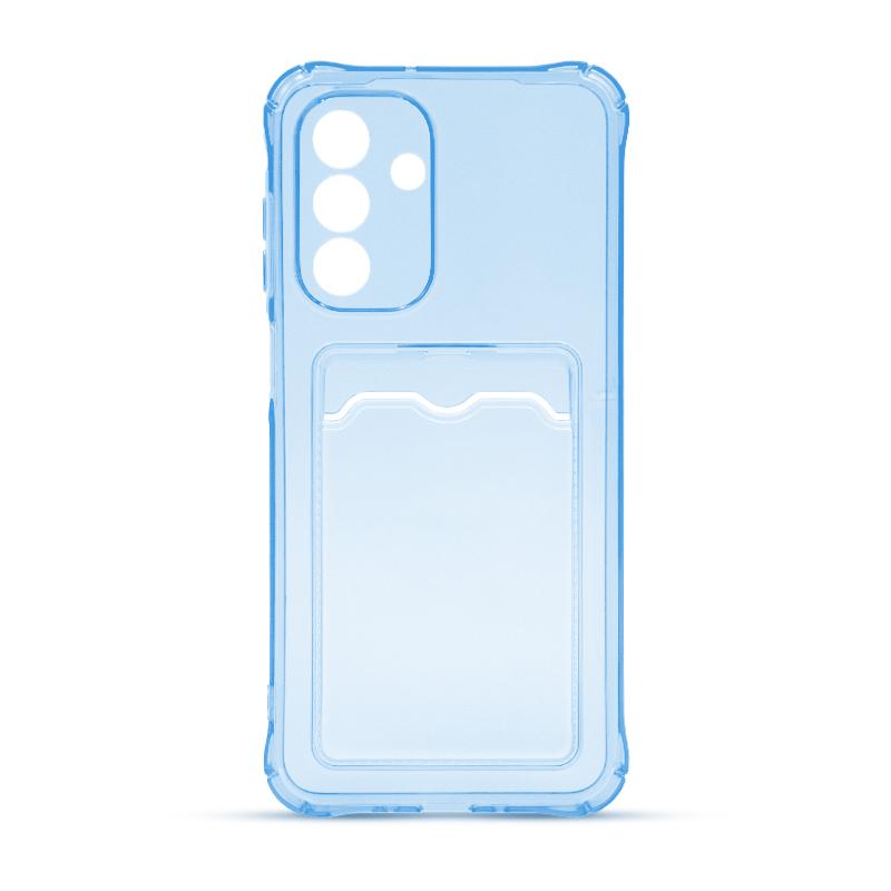 Futrola CLEAR WALLET za Samsung A26 plava