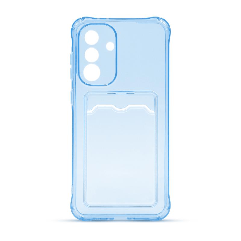 Futrola CLEAR WALLET za Samsung A36 plava