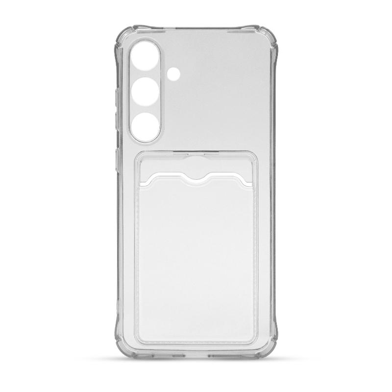 Futrola CLEAR WALLET za Samsung S24 Plus crna