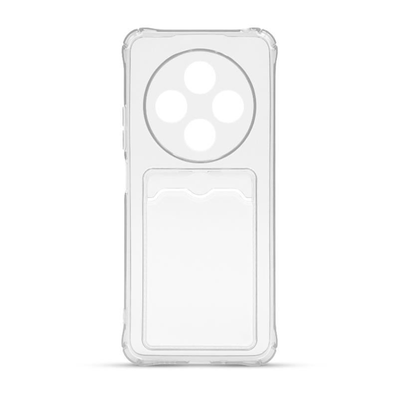 Futrola CLEAR WALLET za Xiaomi Redmi 14C 4G bela