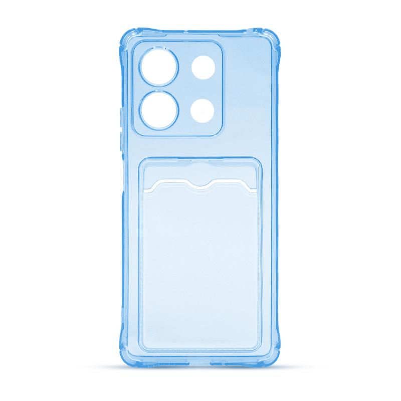 Futrola CLEAR WALLET za Xiaomi Redmi Note 13 5G plava