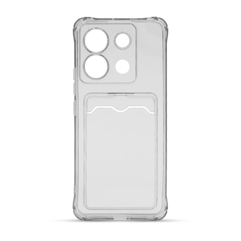 Futrola CLEAR WALLET za Xiaomi Redmi Note 13 Pro 5G crna