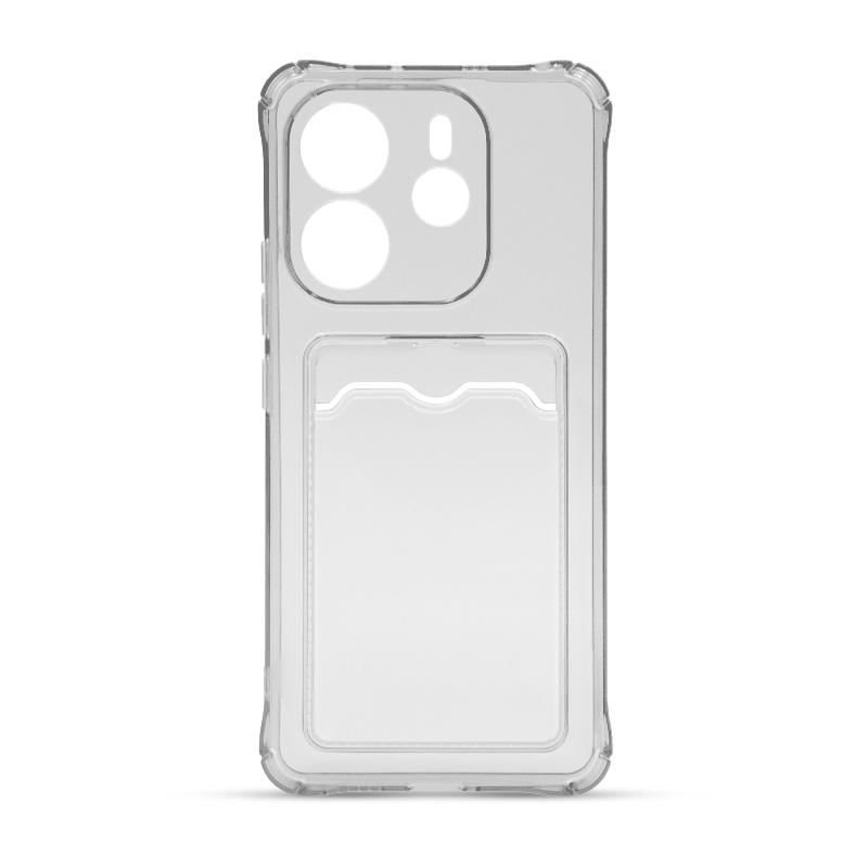 Futrola CLEAR WALLET za Xiaomi Redmi Note 14 4G crna