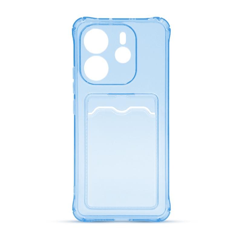 Futrola CLEAR WALLET za Xiaomi Redmi Note 14 4G plava