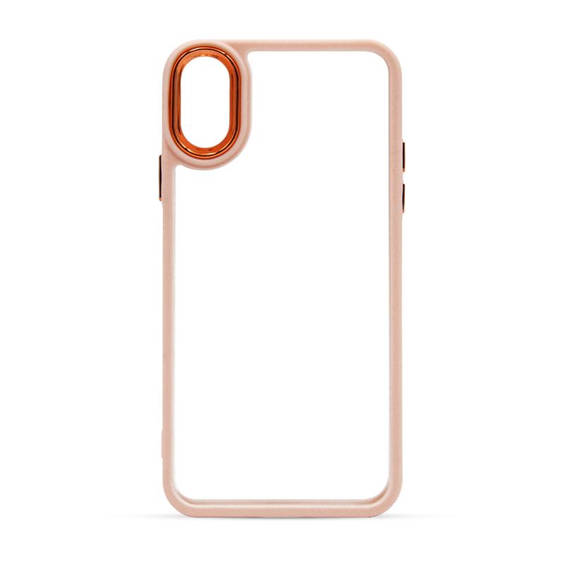 Futrola COLOR CASE 3 za Iphone X roze