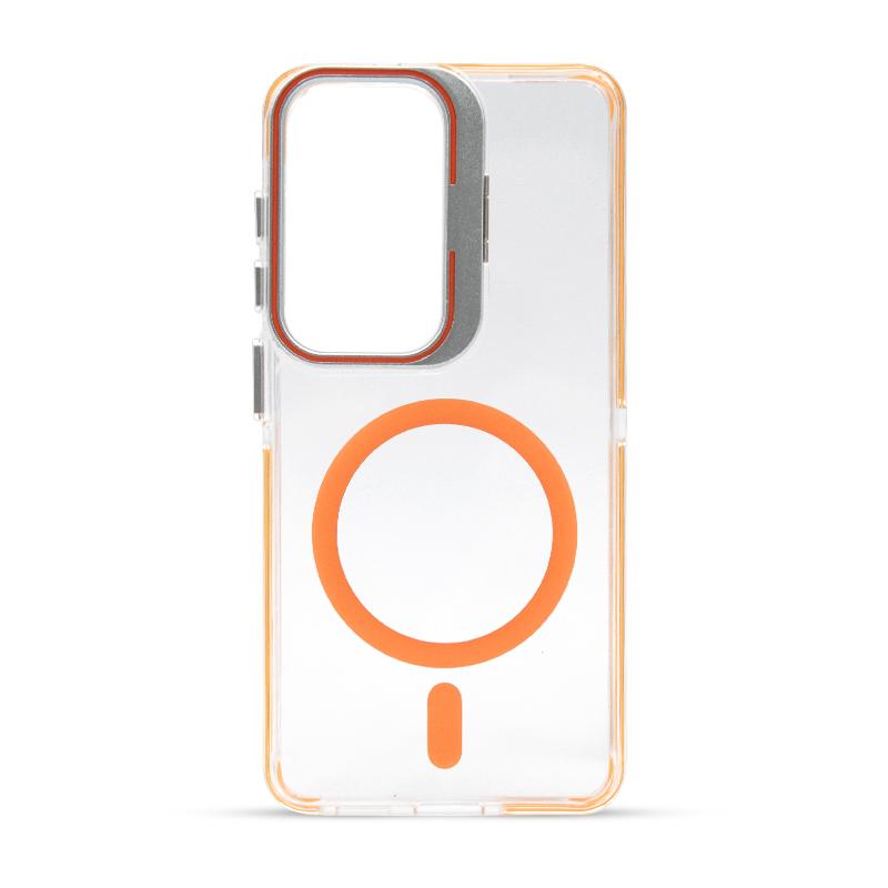 Futrola FLUORESCENT MAGSAFE za Samsung S26 narandzasta