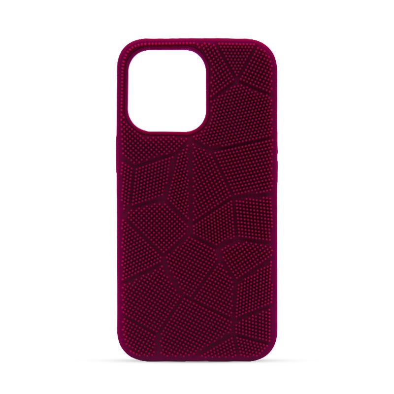 Futrola FUZZY CASE za Iphone 13 Pro bordo
