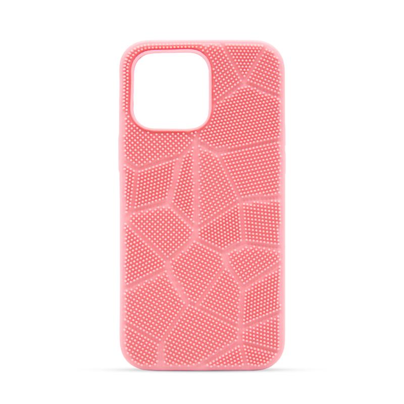 Futrola FUZZY CASE za Iphone 14 Pro Max svetlo rose