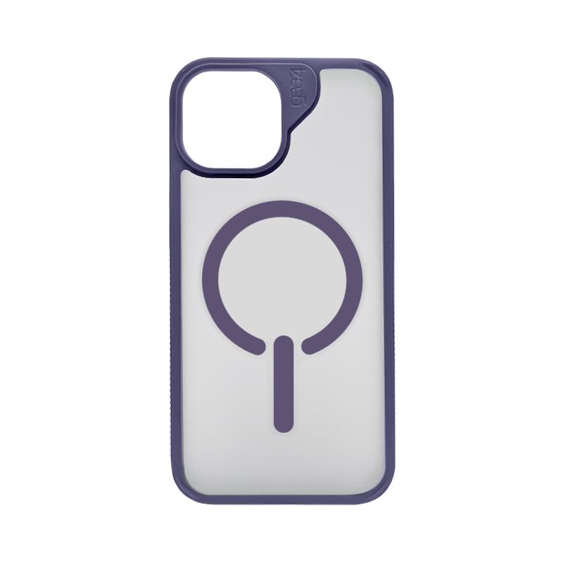 Futrola GEAR 4 MAGSAFE MATTE 2 za Iphone 15 ljubicasta