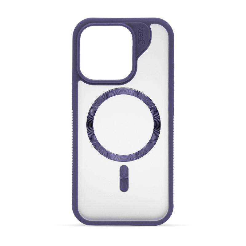 Futrola GEAR 4 MAGSAFE MATTE 3 za Iphone 16 Pro ljubicasta