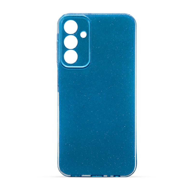 Futrola GLITTER CASE 2 za Samsung A15 svetlo plava