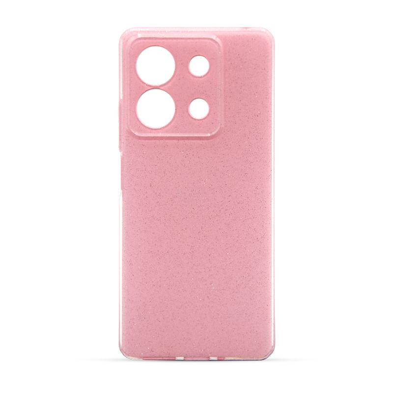 Futrola GLITTER CASE 2 za Xiaomi Redmi Note 13 5G roze