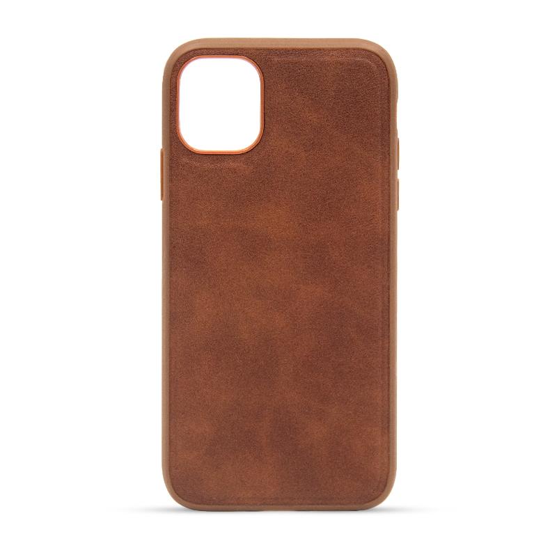 Futrola LEATHER CASE za Iphone 11 brown