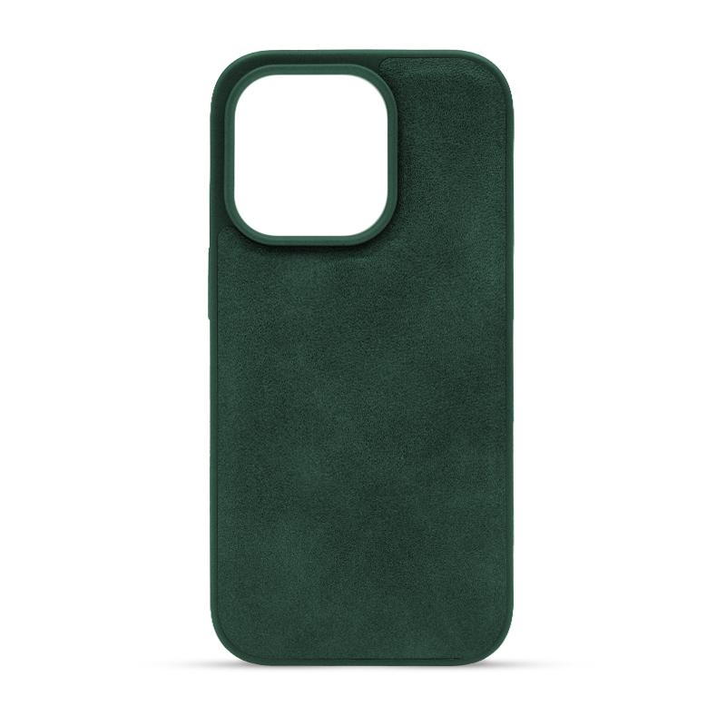 Futrola LEATHER CASE za Iphone 14 Pro zelena