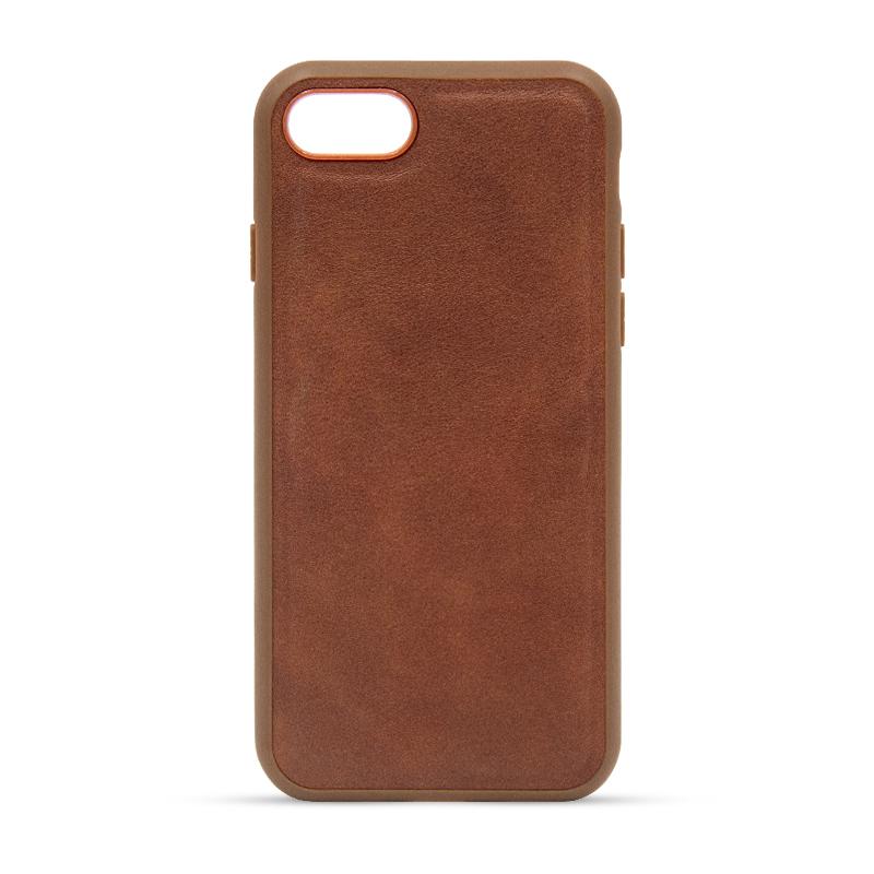 Futrola LEATHER CASE za Iphone 8 brown