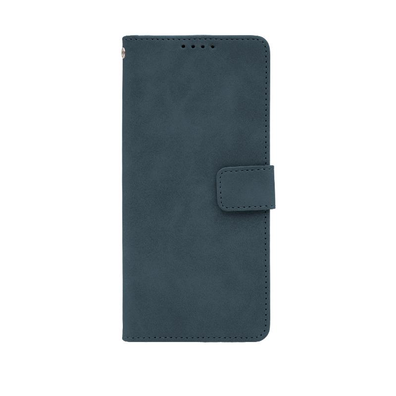 Futrola LEATHER LUX FLIP za Huawei Honor X7B plava