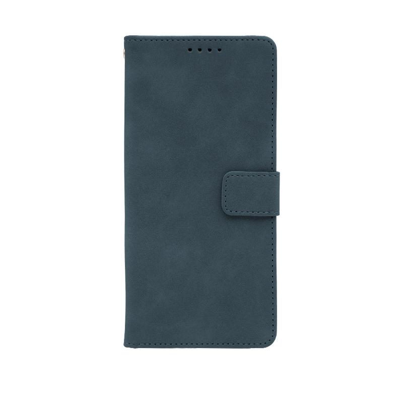 Futrola LEATHER LUX FLIP za Huawei Honor X7C plava
