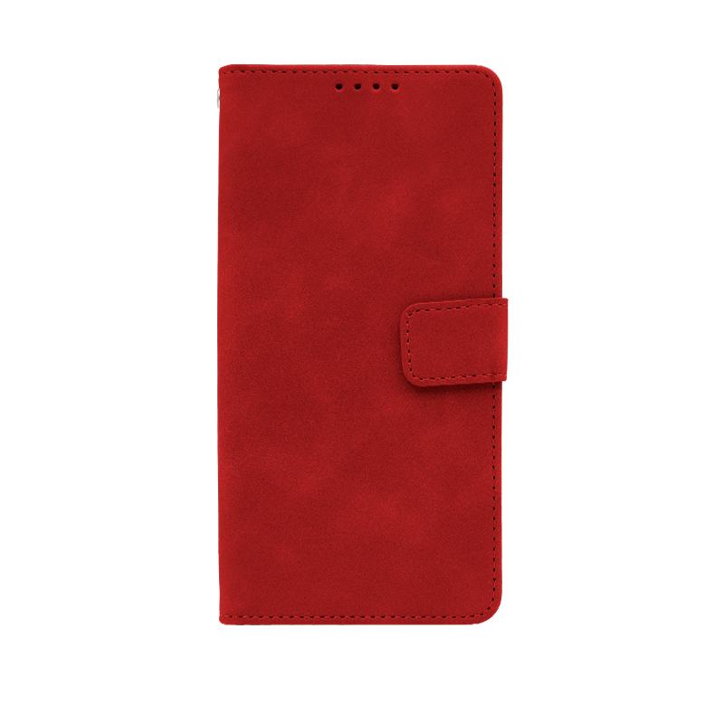 Futrola LEATHER LUX FLIP za Huawei Honor X8B crvena