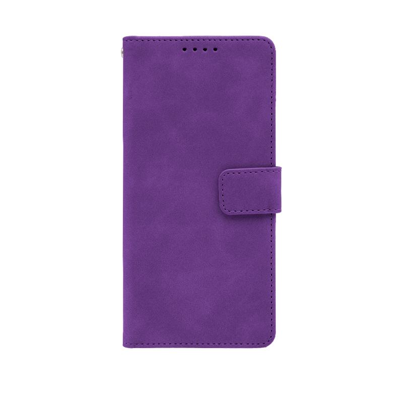 Futrola LEATHER LUX FLIP za Huawei Honor X9C ljubicasta