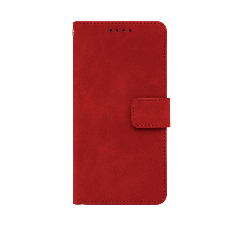 Futrola LEATHER LUX FLIP za Iphone 16 crvena
