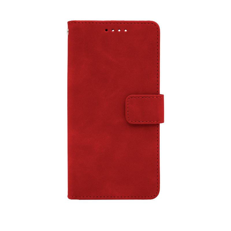 Futrola LEATHER LUX FLIP za Iphone 16 Pro crvena