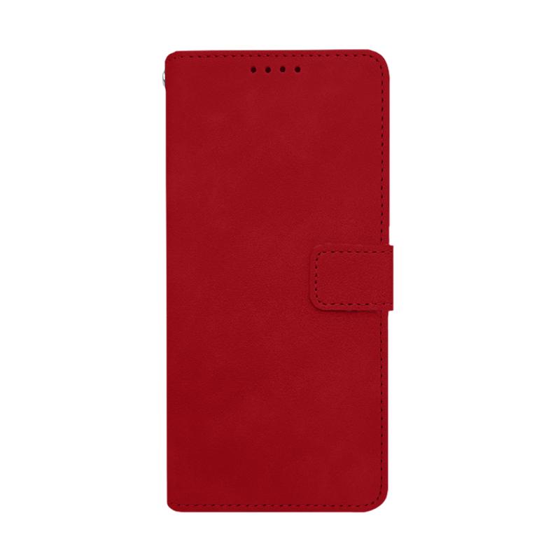 Futrola LEATHER LUX FLIP za Samsung A15 crvena