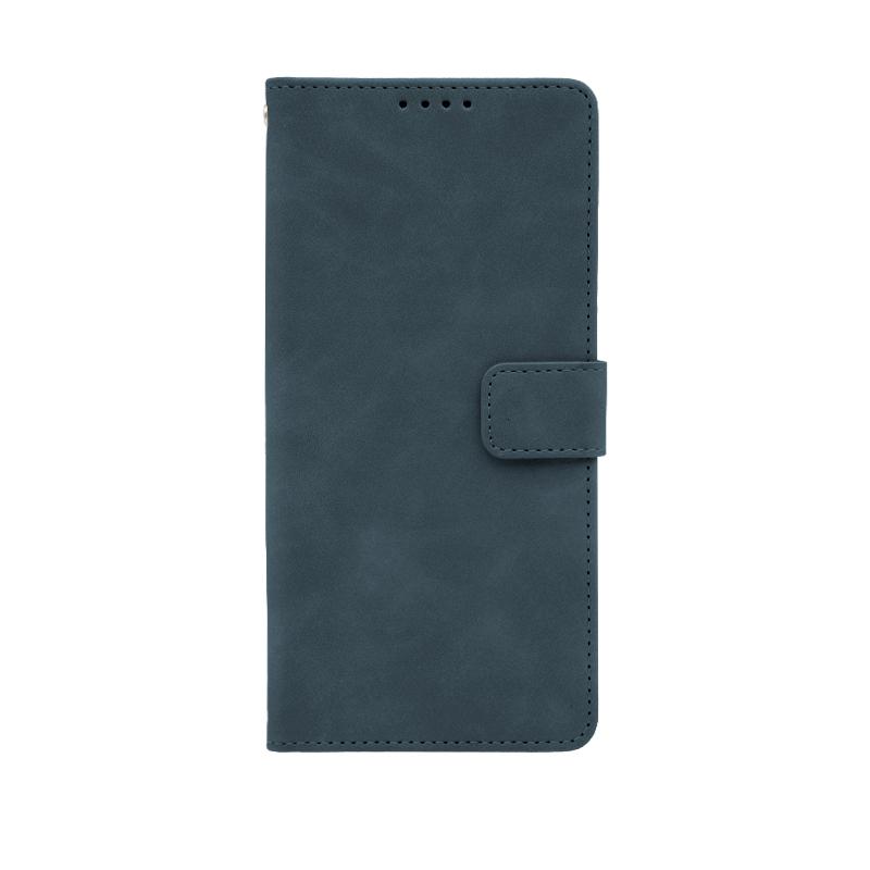 Futrola LEATHER LUX FLIP za Xiaomi Redmi 14C plava