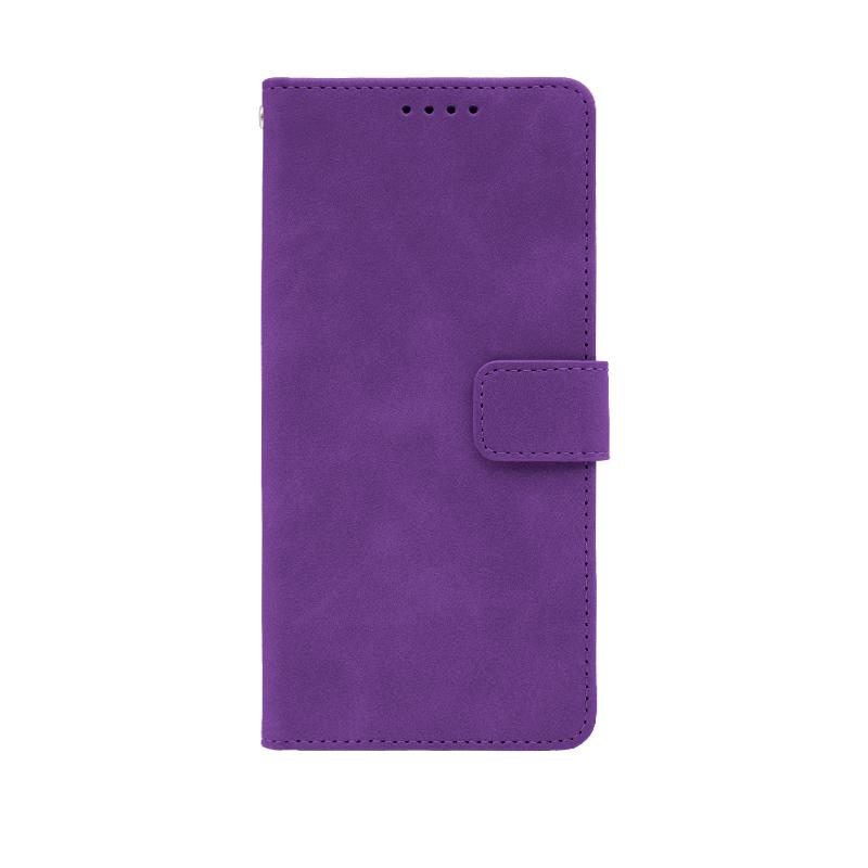 Futrola LEATHER LUX FLIP za Xiaomi Redmi 14T ljubicasta