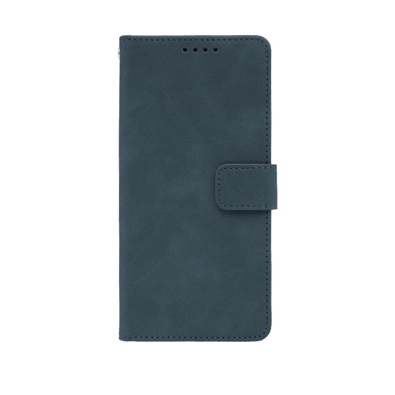 Futrola LEATHER LUX FLIP za Xiaomi Redmi 14T plava