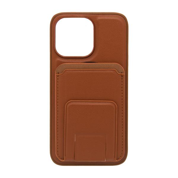 Futrola LEATHER MAGSAFE WALLET za Iphone 13 braon