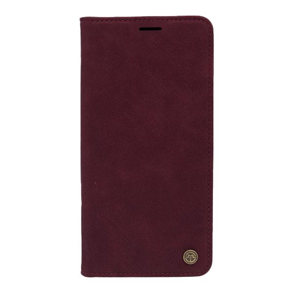 Futrola LEATHER RETRO FLIP za Huawei Honor 50 Lite bordo