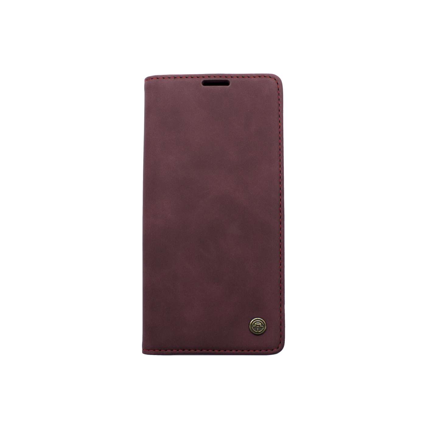 Futrola LEATHER RETRO FLIP za Huawei P50 bordo