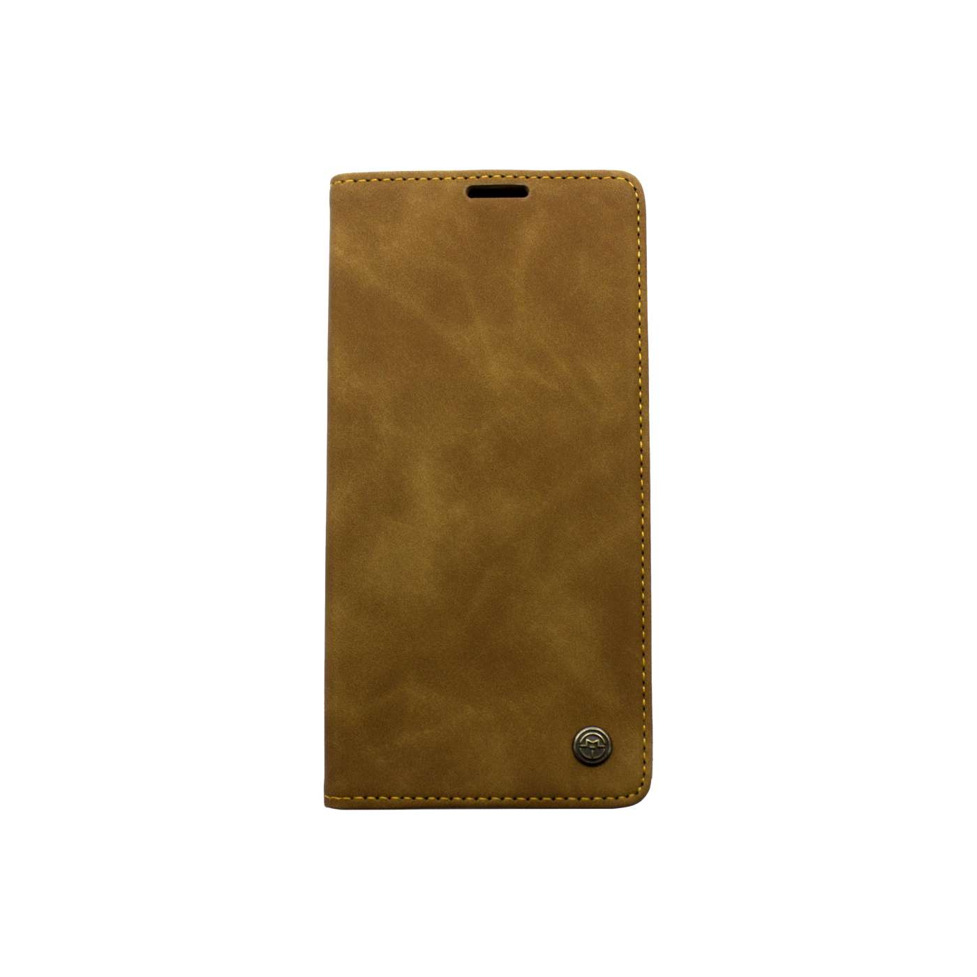 Futrola LEATHER RETRO FLIP za Huawei P50 Pro svetlo braon