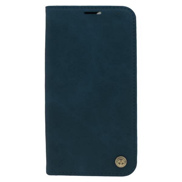 Futrola LEATHER RETRO FLIP za Iphone 14 plava