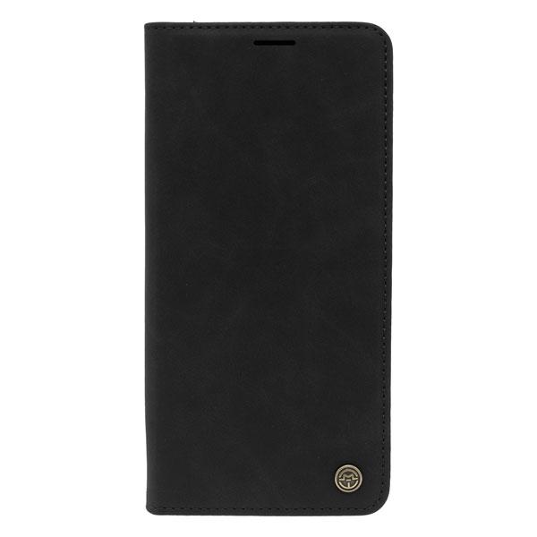 Futrola LEATHER RETRO FLIP za Samsung A02S crna