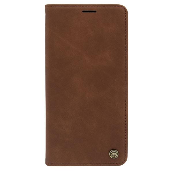 Futrola LEATHER RETRO FLIP za Samsung A04E tamno braon