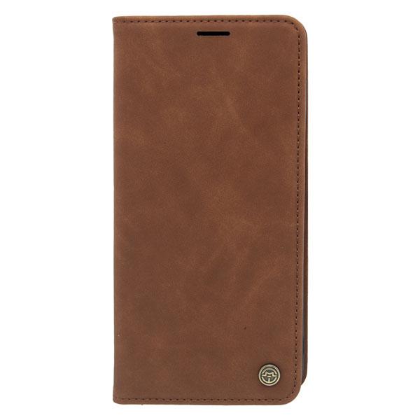 Futrola LEATHER RETRO FLIP za Samsung A12 tamno braon