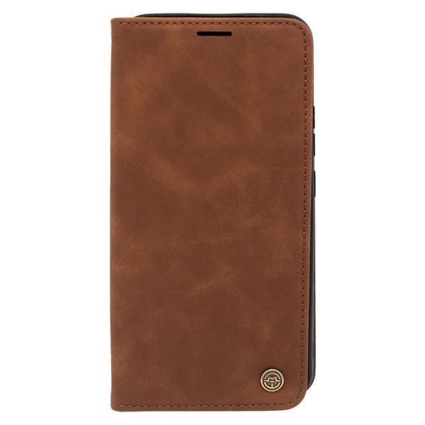 Futrola LEATHER RETRO FLIP za Samsung A34 tamno braon