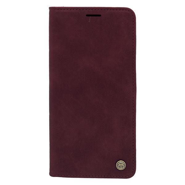 Futrola LEATHER RETRO FLIP za Samsung A73 bordo