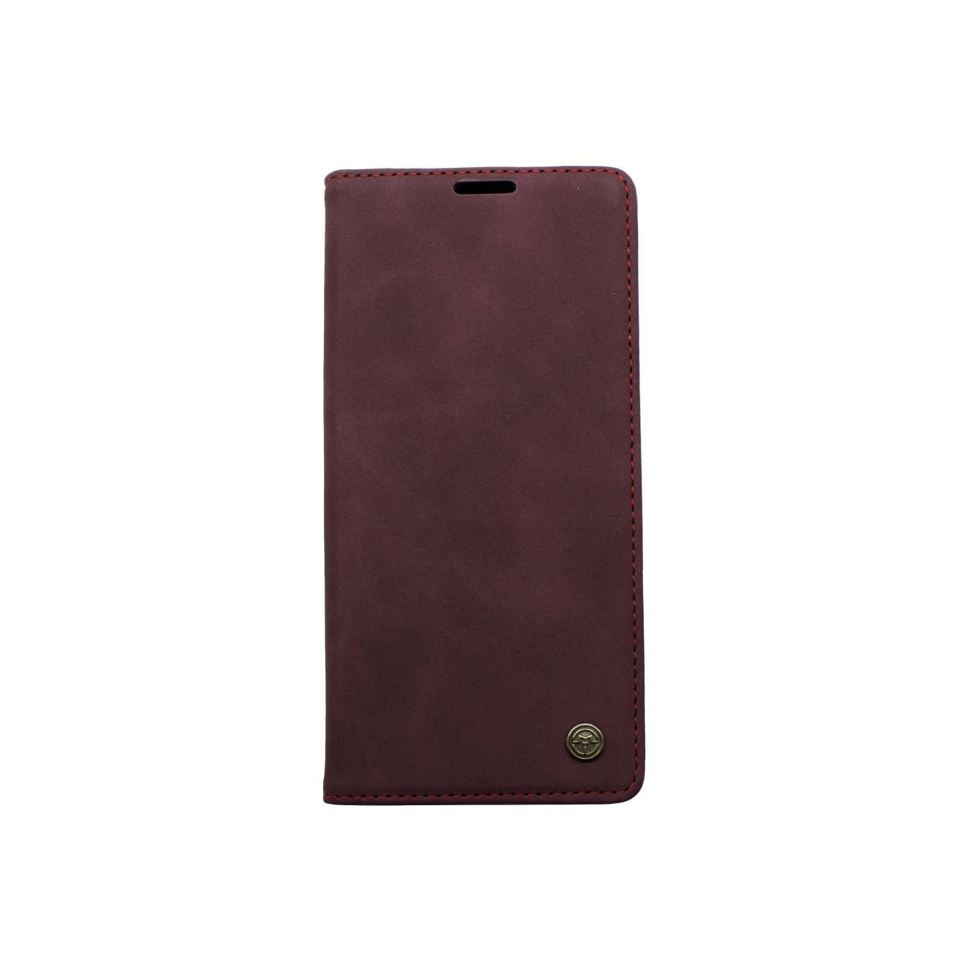 Futrola LEATHER RETRO FLIP za Samsung S10 Plus/G975F bordo