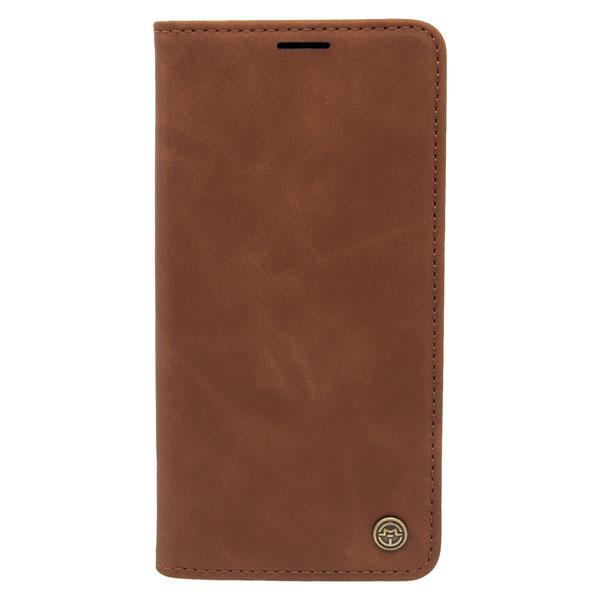 Futrola LEATHER RETRO FLIP za Samsung S10 tamno braon