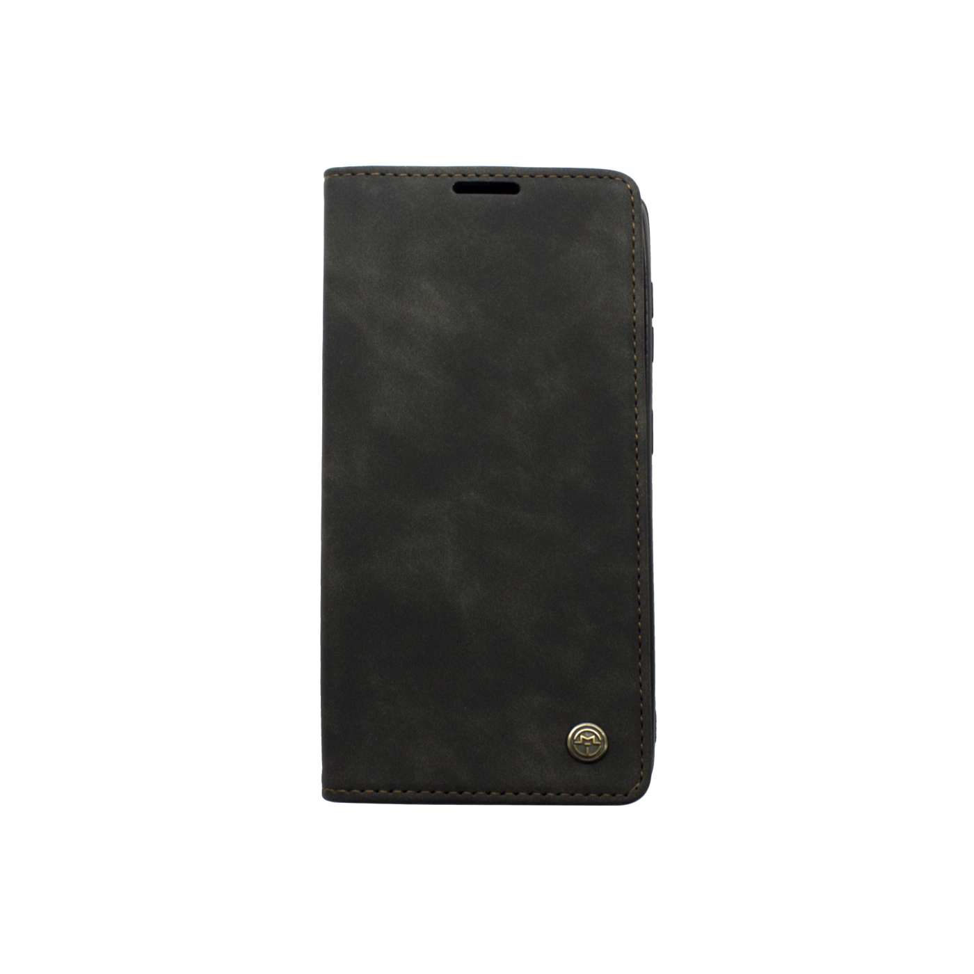 Futrola LEATHER RETRO FLIP za Samsung S21 FE/G990B crna