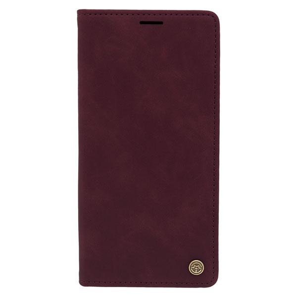 Futrola LEATHER RETRO FLIP za Samsung S22 Ultra bordo