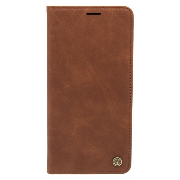 Futrola LEATHER RETRO FLIP za Xiaomi Redmi 10 2022 tamno braon