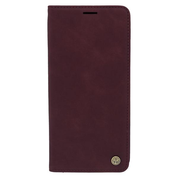Futrola LEATHER RETRO FLIP za Xiaomi Redmi 9T 2021 bordo