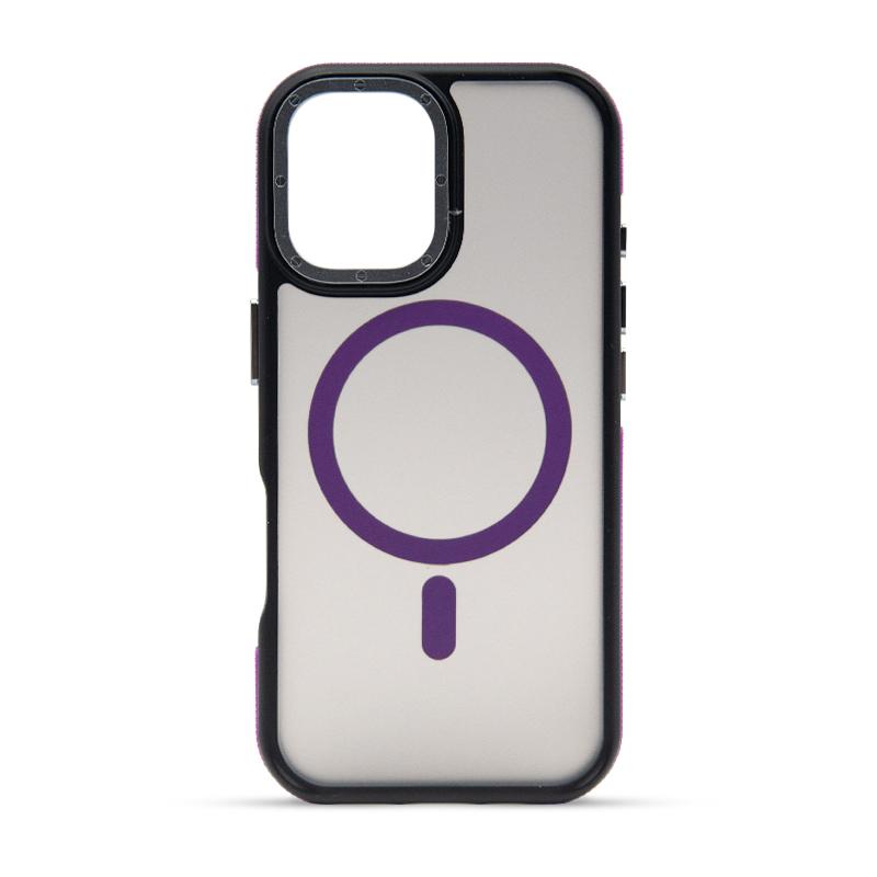 Futrola MAGSAFE COLOR EDGE 2 za Iphone 17 ljubicasta